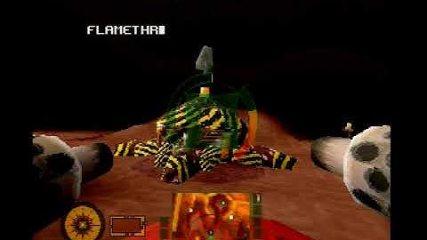 Blam! Machine Head Walkthrough (Saturn) Level 1-2 - Oil Wells