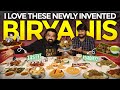 Sasya pride biryani tour  trying unique biryani styles for thefirsttime