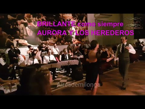 Brillante milonga. Aurora Lubiz, Juan Ruggieri, los Herederos del Compás