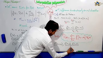 Interpolation polynomiale partie 2