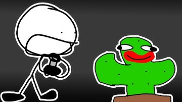 Beatbox battle with a cactus animated | fnf animation