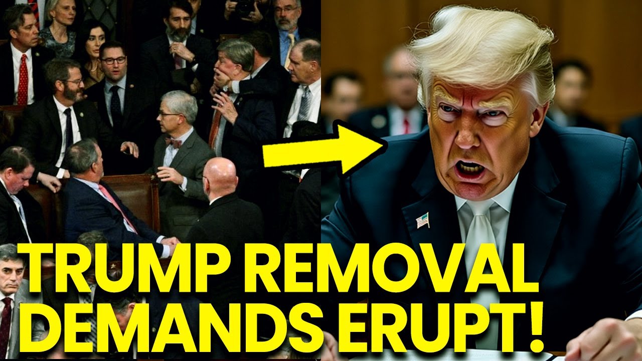 Trump ERUPTS as Congress DEMANDS REMOVAL DC in PANIC
