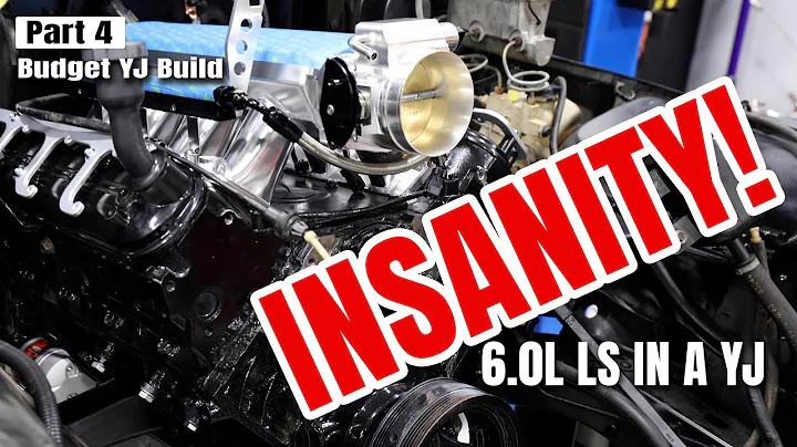 LS Swapped Jeep YJ – The Engine Is In, And It Looks INSANE!