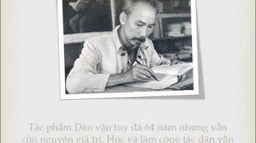 Giới thiệu tác phẩm Dân Vận