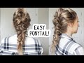 HOW TO: PULL THROUGH PONYTAIL - SHORT, MEDIUM, & LONG HAIRSTYLE!