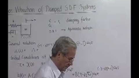 Lec26: Dynamics of Machines #CH27SP #swayamprabha