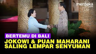 Jokowi dan Puan Maharani Bertemu di Bali, Berbincang Akrab Jalan di Karpet Merah