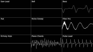 @ipidev  - Long Way From Home - Sunvox Oscilloscope View