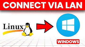 How To Connect Linux To Windows Via LAN (How To Share File Between Linux And Windows Via LAN)