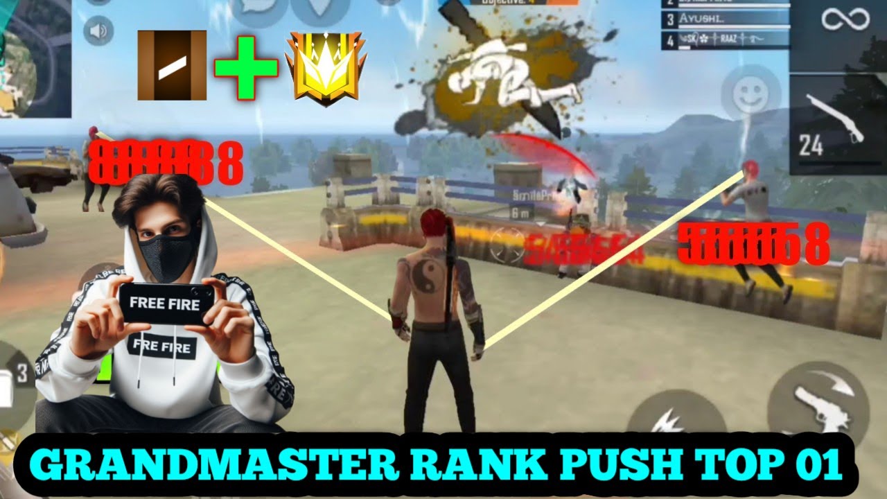 GRANDMASTER RANK PUSH TOP 01 | FREE FIRE CS REGION BR RANK PUSH | FF ...