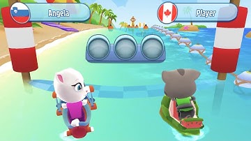 Talking Tom Jetski 2 Part 3 - iOS Android | Nubi Gameplay