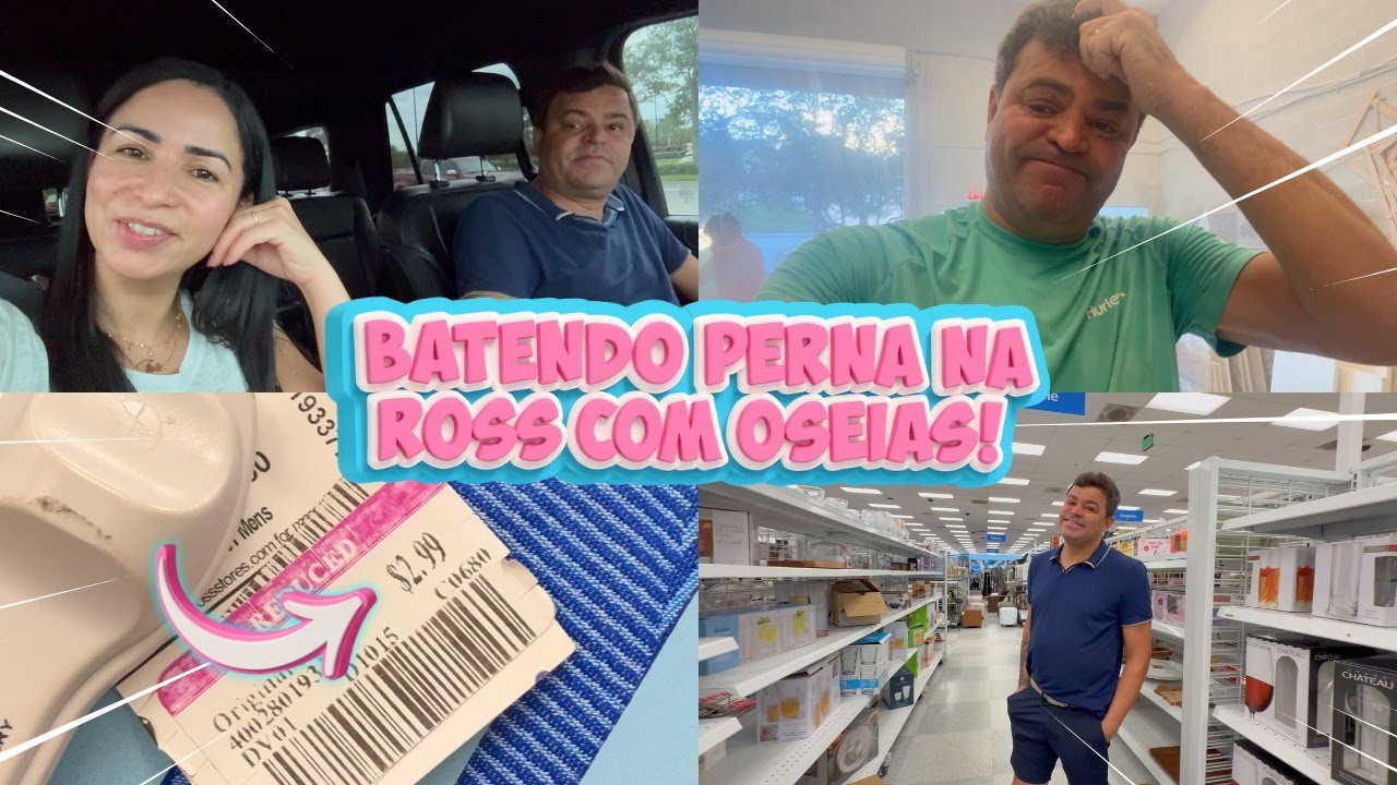TRABALHO DO OSEIAS | FOMOS NA ROSS COMPRAR UM TAPETE