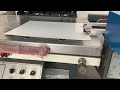 Fully automatic flat screen printing machine