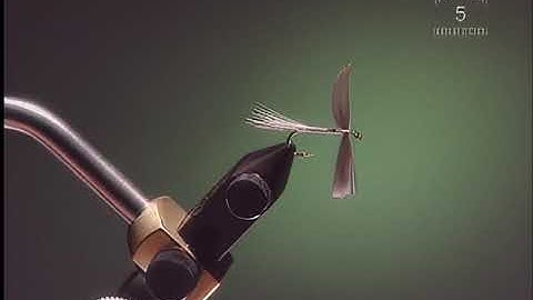How To Tie Crazy Good Dry Flies - Fly Tying Tutorial  - Blue Dunn Quill Wing