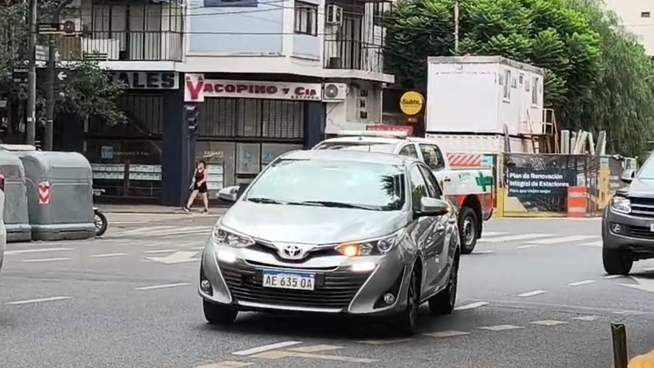 Camioneta Ford Ranger del SAME UMAT movil 512 en Codigo Rojo!