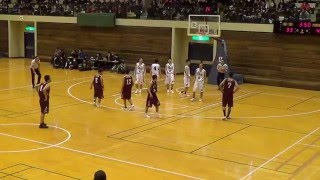 大阪桐蔭vs桜宮(3Q) 第63回大阪高校バスケット新人大会 西地区男子準決勝