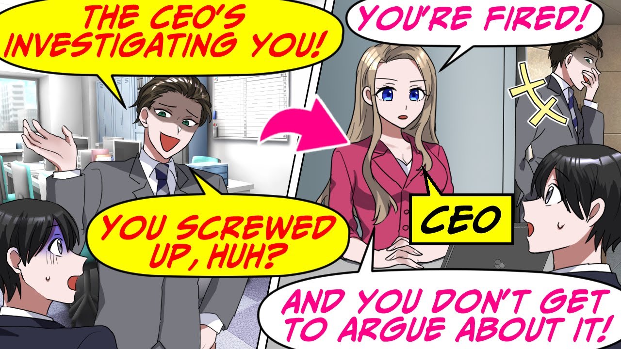 My Coworker Hates Me! He's Stoked ‘Cause He Thinks the Bosses are Investigating Me[RomCom Manga Dub]