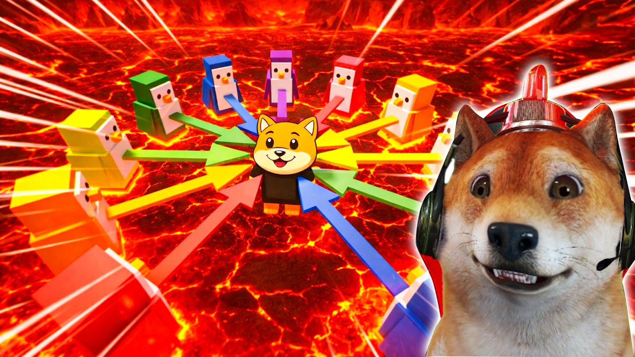 PENGUIN GELUD DI ATAS LAVA PANAS! - Knockout Indonesia