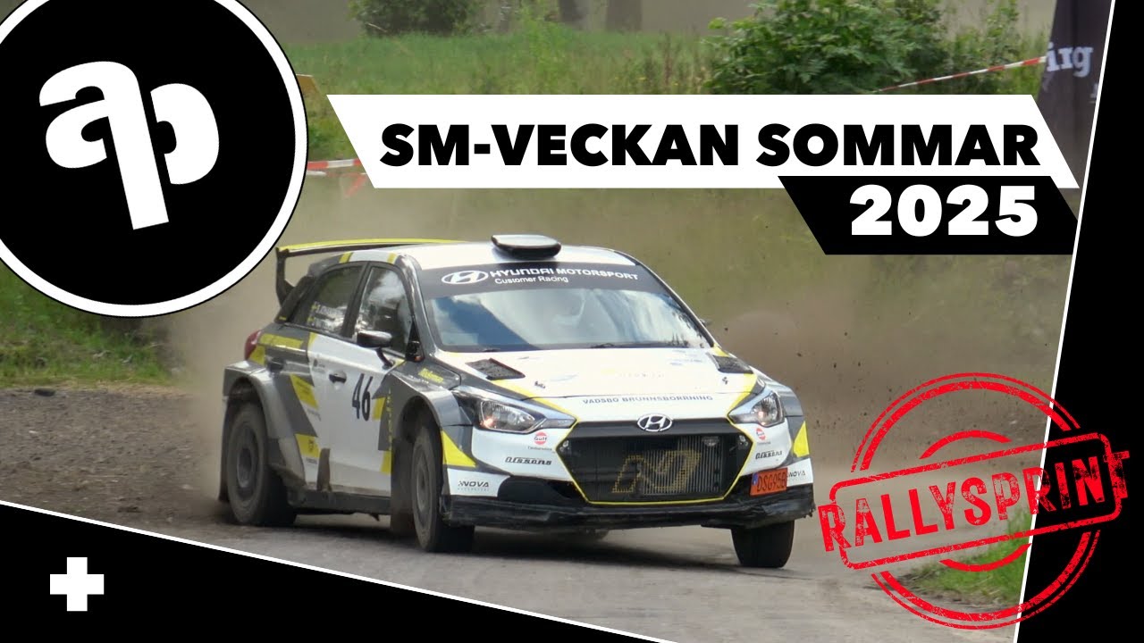 SM Veckan Sommar 2025 | Rallysprint 🇸🇪