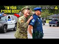 Idiot Cops Who Got SCHOOLED By Higher Authority