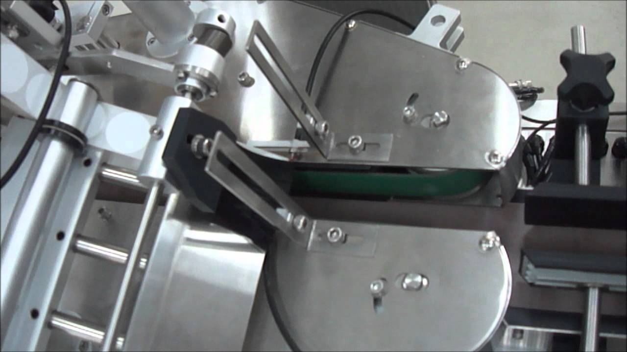 PRO-215D Top Labeling Machine - YouTube