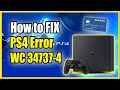 How to Fix PS4 Error Code WC-34737-4 (Fix Invalid Credit Card)