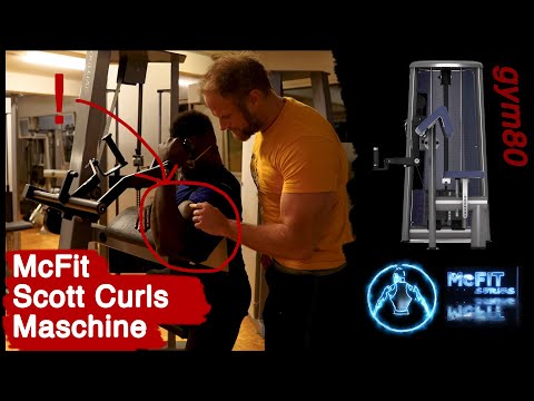 McFit SCOTT CURLS MASCHINE | Bizepsübung | Gym 80 | Richtige Ausführung | Armtraining | McFit Series