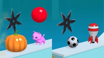 Swing Slice! Very Satisfying And Relaxing ASMR Slicing Game