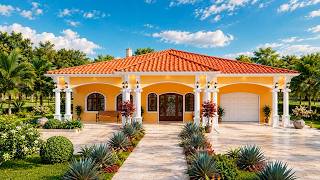 🏡 DISEÑO DE CASA COLONIAL DE 16 × 25 METROS | FACHADA ELEGANTE Y DE LUJO
