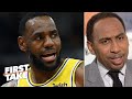 Stephen A. congratulates LeBron on being the 2nd-greatest NBA player ever | First Take