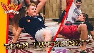 A Sunrisers Twerking Compeion? Behind The Scenes Of A Team Bonding Session