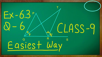 Class - 9th Ex - 6.3  Q - 6 easiest way NCERT CBSE