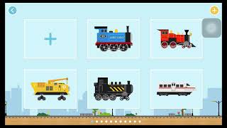 Train | Brick Train Build Game | Train Simulation | Walkthrough