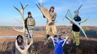 Shed Hunting 2024  My best finds ever  All Giants  Elk, Moose and Whitetail deer