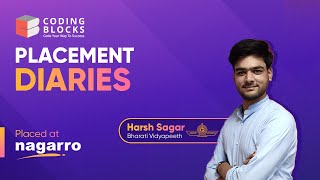 NAGARRO Interview - Know Interview Questions - Harsh from BVP, New Delhi