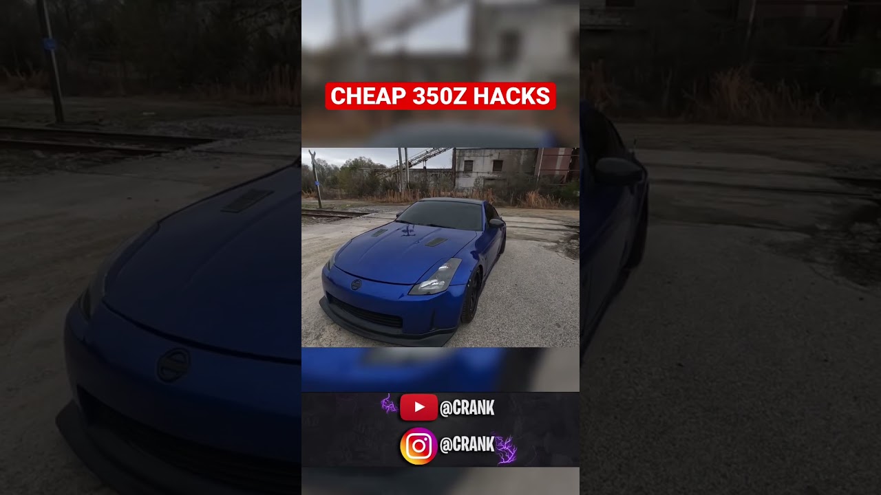 CHEAPEST 350Z MOD LIST EVER #350z #car #Nissan #370z