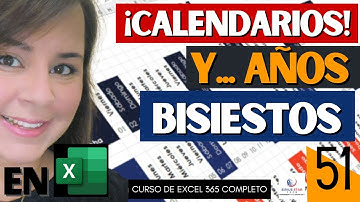 51 - Cómo usar la función Fecha y Fin.Mes en Excel - [Curso de Excel 365]