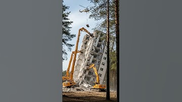 🚁💪The Most Satisfying Demolition You’ll See Today!