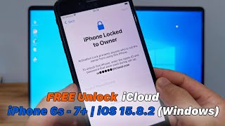 FREE Unlock/Bypass iCloud iPhone 6s - 7+ |  iOS 15.8.2 (Windows) screenshot 4