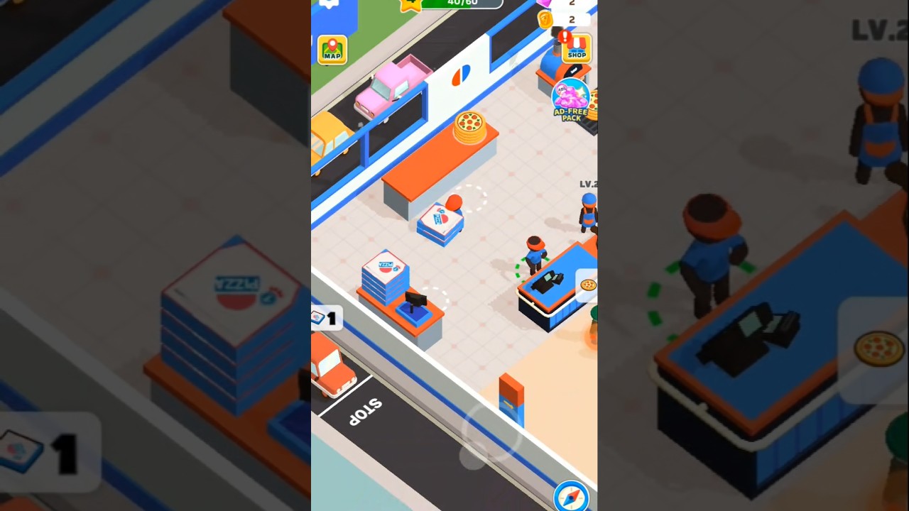 pizza shop gameplay video #Domino's #gaming