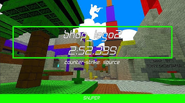 CS:S Bhop | SDR 32.1  ❤ & bhop_lego2 [TAS] - 2:52.339