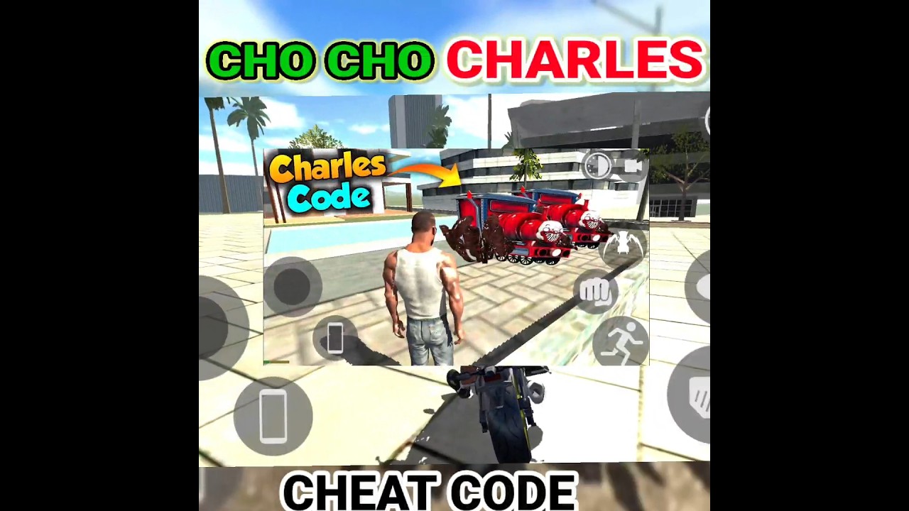 CHOO CHOO CHARLE UPDATE IN INDIAN BIKE DRIVING 3d - #shorts