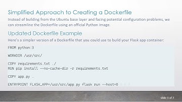 Running a Docker Container with Python 3.7 and Pipenv for Your Flask App