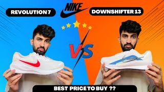 Nike Revolution 7 Vs Nike Downshifter 13 Comparison | Which one to Buy??