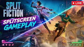 🔴 SPLIT FICTION LIVE Gameplay | Full Co-op Walkthrough | Splitscreen Gameplay | No Commentary Part 2