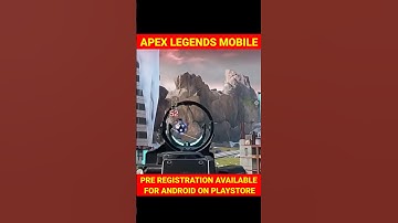Apex legend mobile game pre Registration on Google play || #short