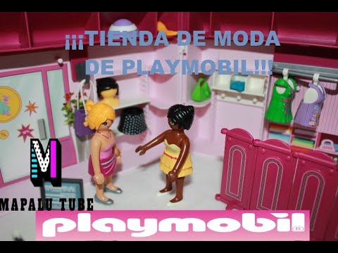 TIENDA DE MODA DE PLAYMOBIL, VESTUARIO, ROPA, COMPRAS, MALETIN PLAYMOBIL, VESTIDOS