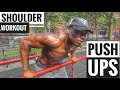 Push ups for Shoulder | Shoulder workout for size gain