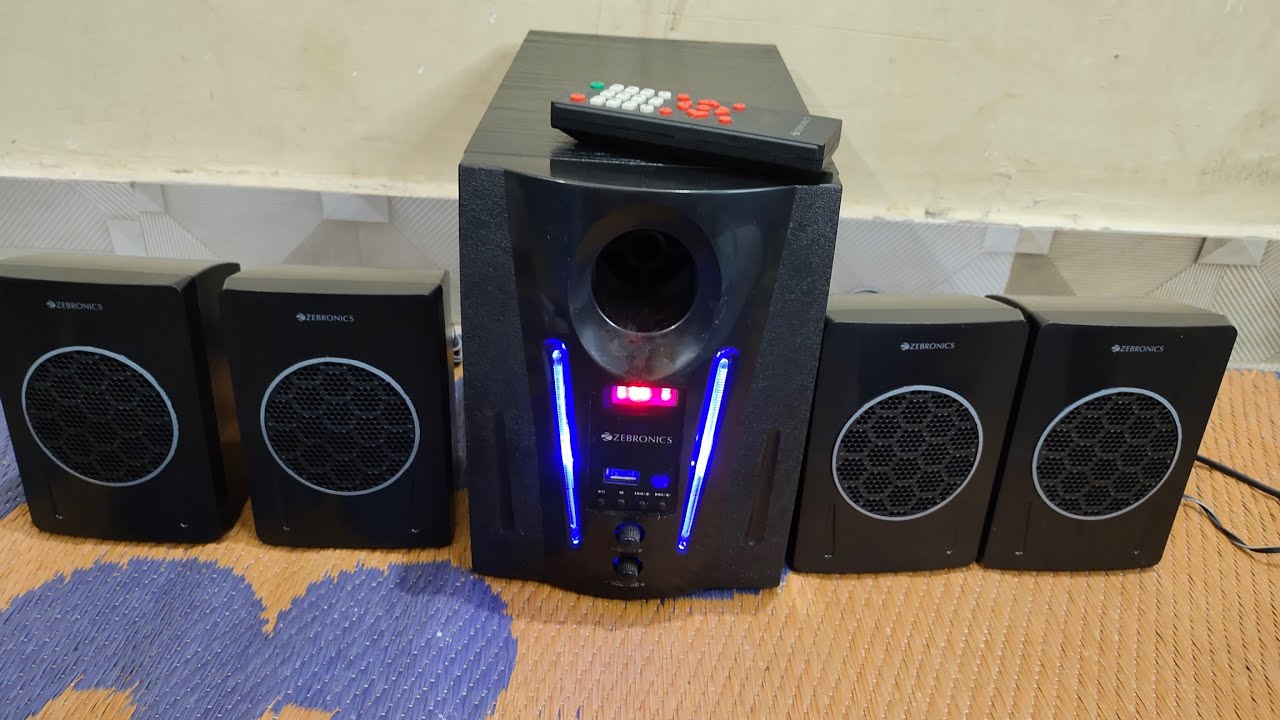 zebronics 4.1 multichannel speaker full review zebroBT2750RUF black