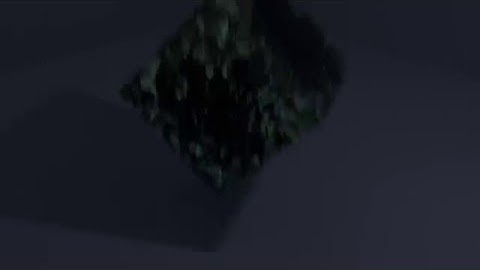 Blender cell fracture animation test